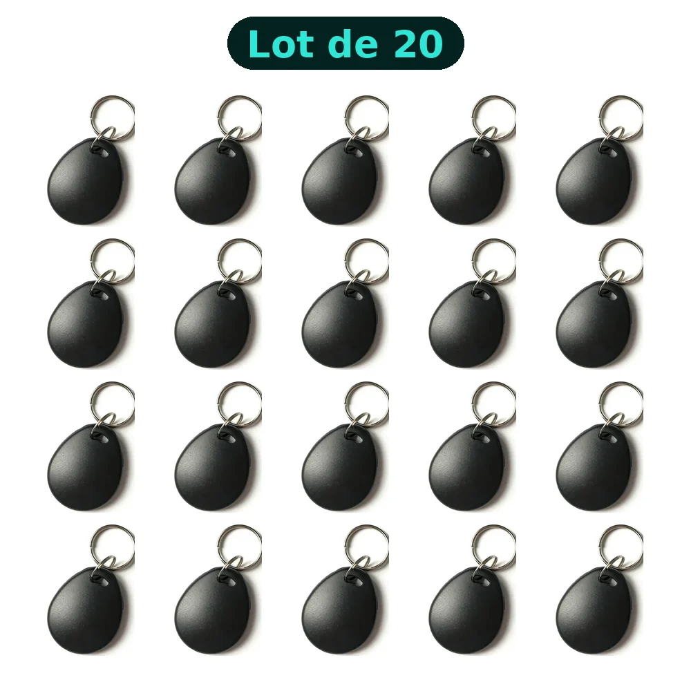 Goutte lisse – Lot de 20 · 1,00 € le badge
