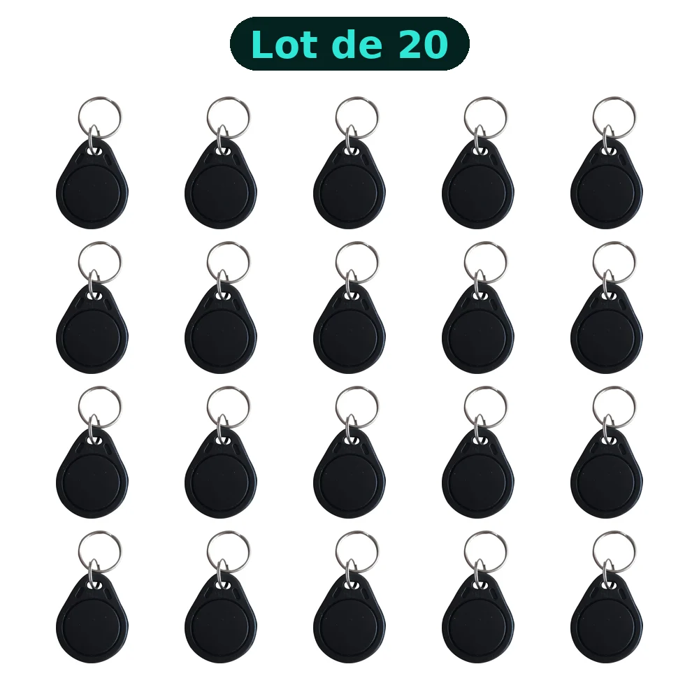 Goutte avec cercle – Lot de 20 · 1,00 € le badge